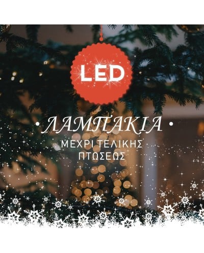 300 LED Λευκά  Χριστουγεννιάτικα  Λαμπάκια Με Πρόγραμμα OEM