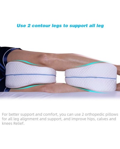 Ανατομικό Μαξιλάρι Ποδιών με Αφρό Μνήμης Leg Pillow Contour