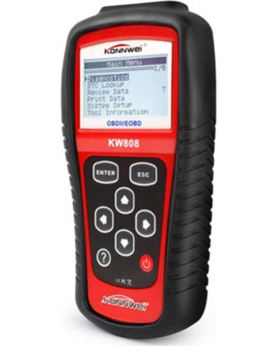 Ψηφιακό Διαγνωστικό Αυτοκινήτων OBDII/EOBD Scanner Konnwei KW808