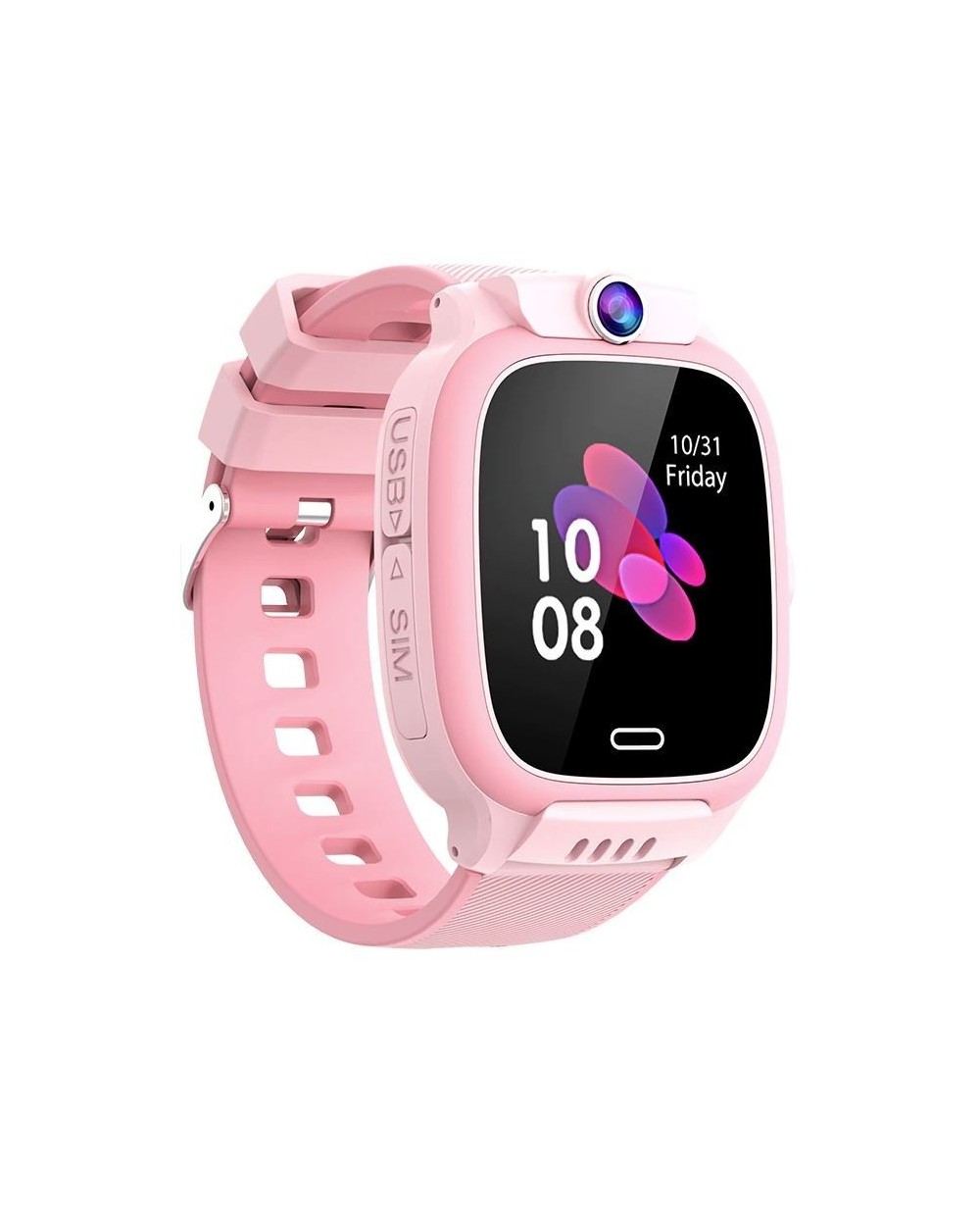 Παιδικό Ρολόι Kids Smartwatch 1,44'' Touch Screen με Κάρτα SIM, Κάμερα & Συναγερμό Y31 Ροζ