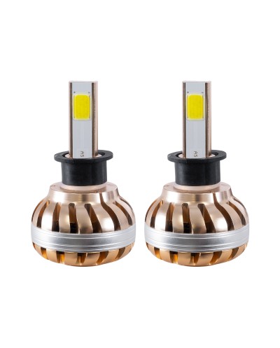 GloboStar® 99701 LED HID KIT H3 45 Watt COB LED 3600 Lumen 9-32 Volt DC 6000k