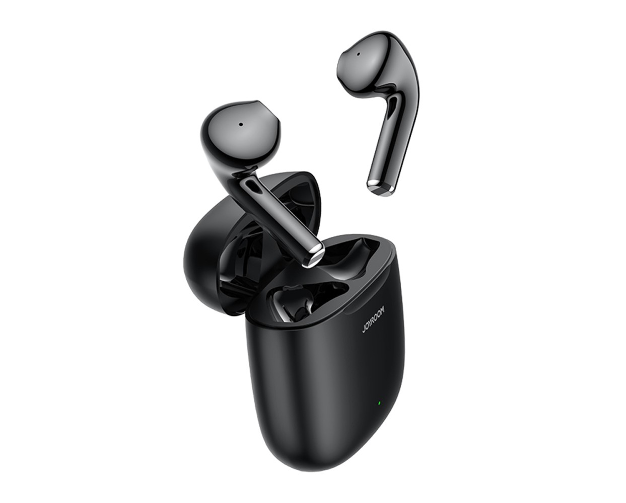 GloboStar® 87055 JOYROOM Originals JR-T13 Bilateral TWS Earphones με Θήκη Φόρτισης True Wireless Bluetooth V5.0 Binaural Συμβατό με iOS & Android Μαύρο