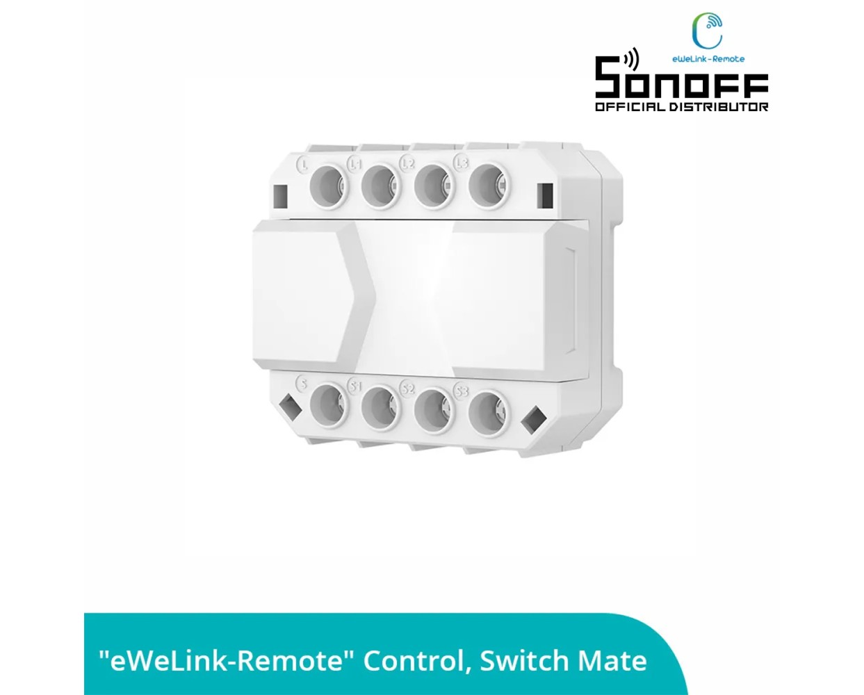 GloboStar® 80070 SONOFF S-MATE - Switch Mate 16A/3500W