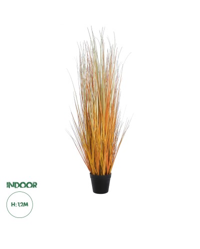 GloboStar® Artificial Garden BUCHANAN'S SEDGE GRASS 20115 Τεχνητό Διακοσμητικό Φυτό Γρασίδι του Μπουχανάν Υ120cm