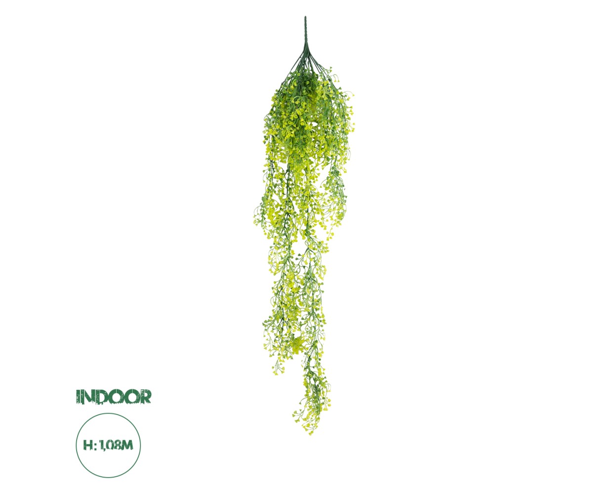 GloboStar® Artificial Garden SALIX BABYLONICA HANGING BRANCH 20246 Τεχνητό Διακοσμητικό Κρεμαστό Φυτό Κλαίουσα Ιτιά Υ108cm