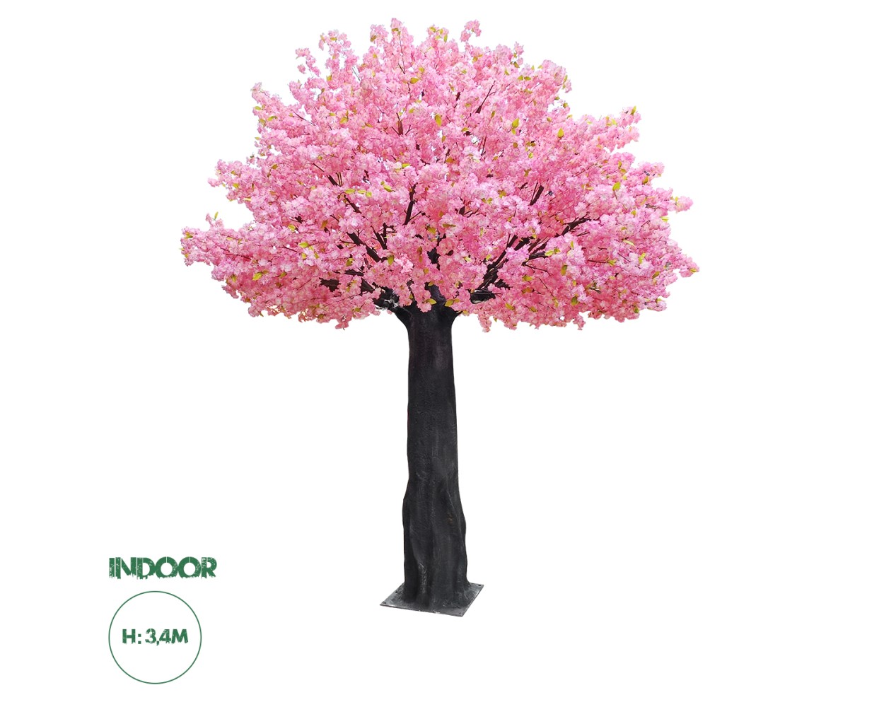 GloboStar® Artificial Garden CHERRY PRUNUS BLOSSOM TREE 20164 Τεχνητό Διακοσμητικό Δέντρο Άνθος Κερασιάς Προύμνη Υ340cm