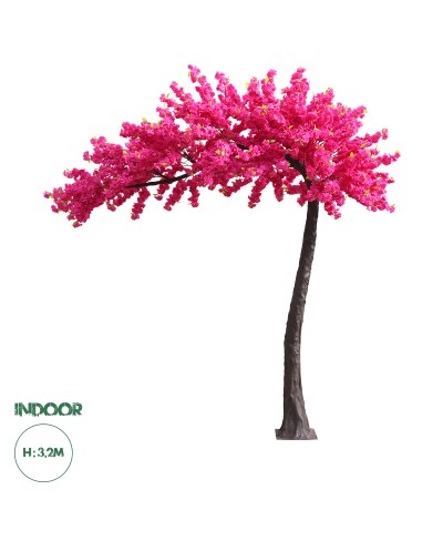 GloboStar® Artificial Garden CHERRY BLOSSOM TREE 20185 Τεχνητό Διακοσμητικό Δέντρο Βουκαμβίλια Άνθος Κερασιάς Υ320cm