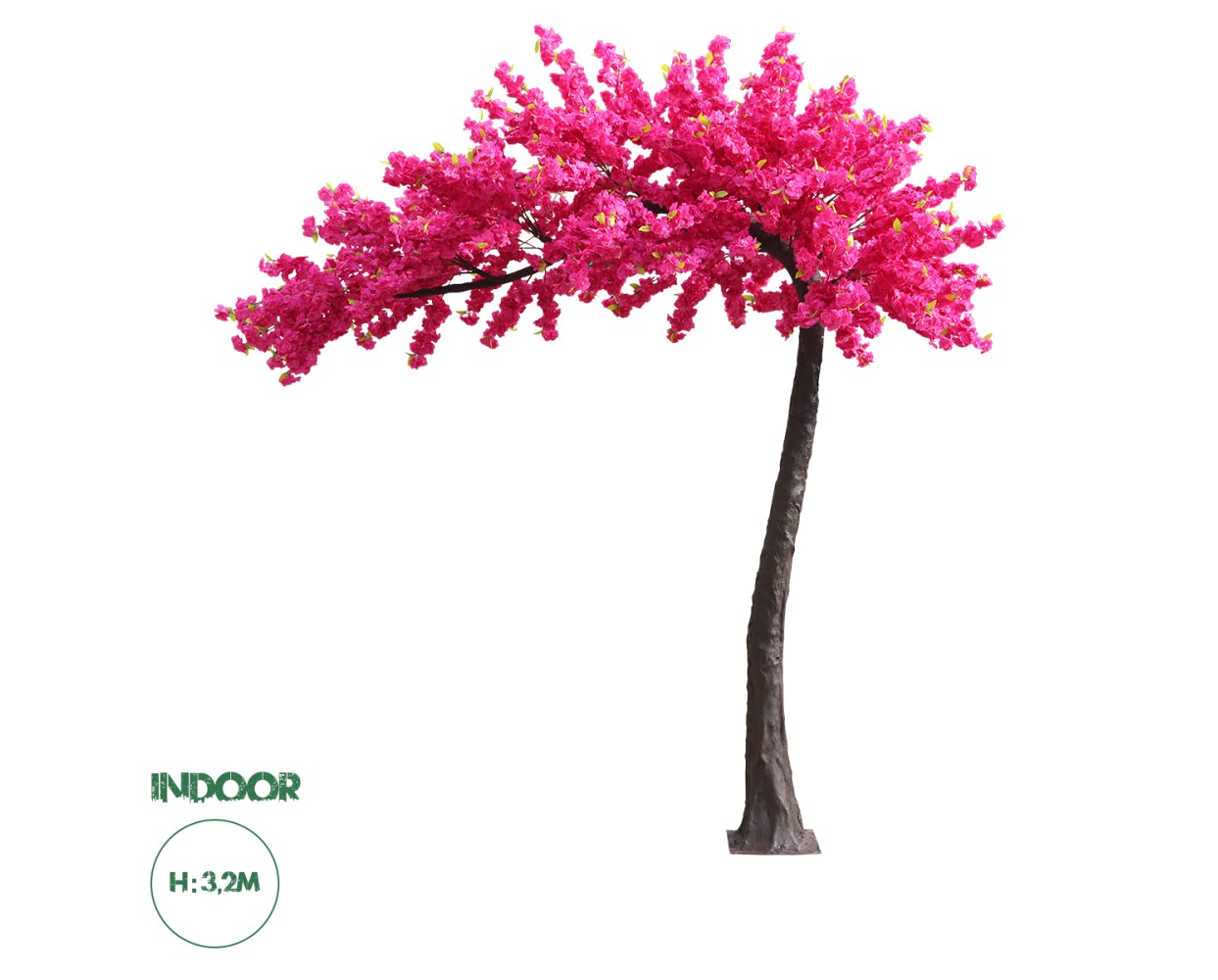 GloboStar® Artificial Garden CHERRY BLOSSOM TREE 20185 Τεχνητό Διακοσμητικό Δέντρο Βουκαμβίλια Άνθος Κερασιάς Υ320cm