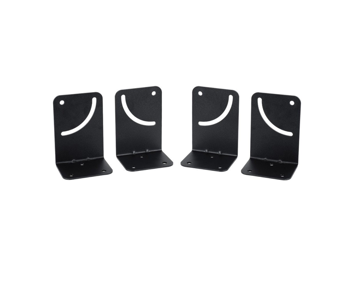 GloboStar® FDB K803-WB7 98029 Speaker Base Wall Bracket - Επιτοίχια Ρυθμιζόμενη Βάση Ηχείου για Τοποθέτηση Συστήματος Κολωνάτων Ηχείων K803 - IP20 - Μαύρο - Μ10 x Π8 x Υ14.5cm - Ζεύγος