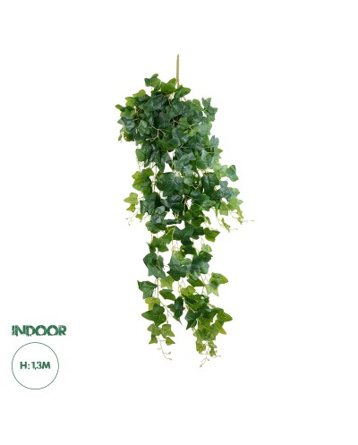 GloboStar® Artificial Garden IVY HANGING BRANCH 20251 Τεχνητό Διακοσμητικό Κρεμαστό Φυτό Κισσός Υ130cm