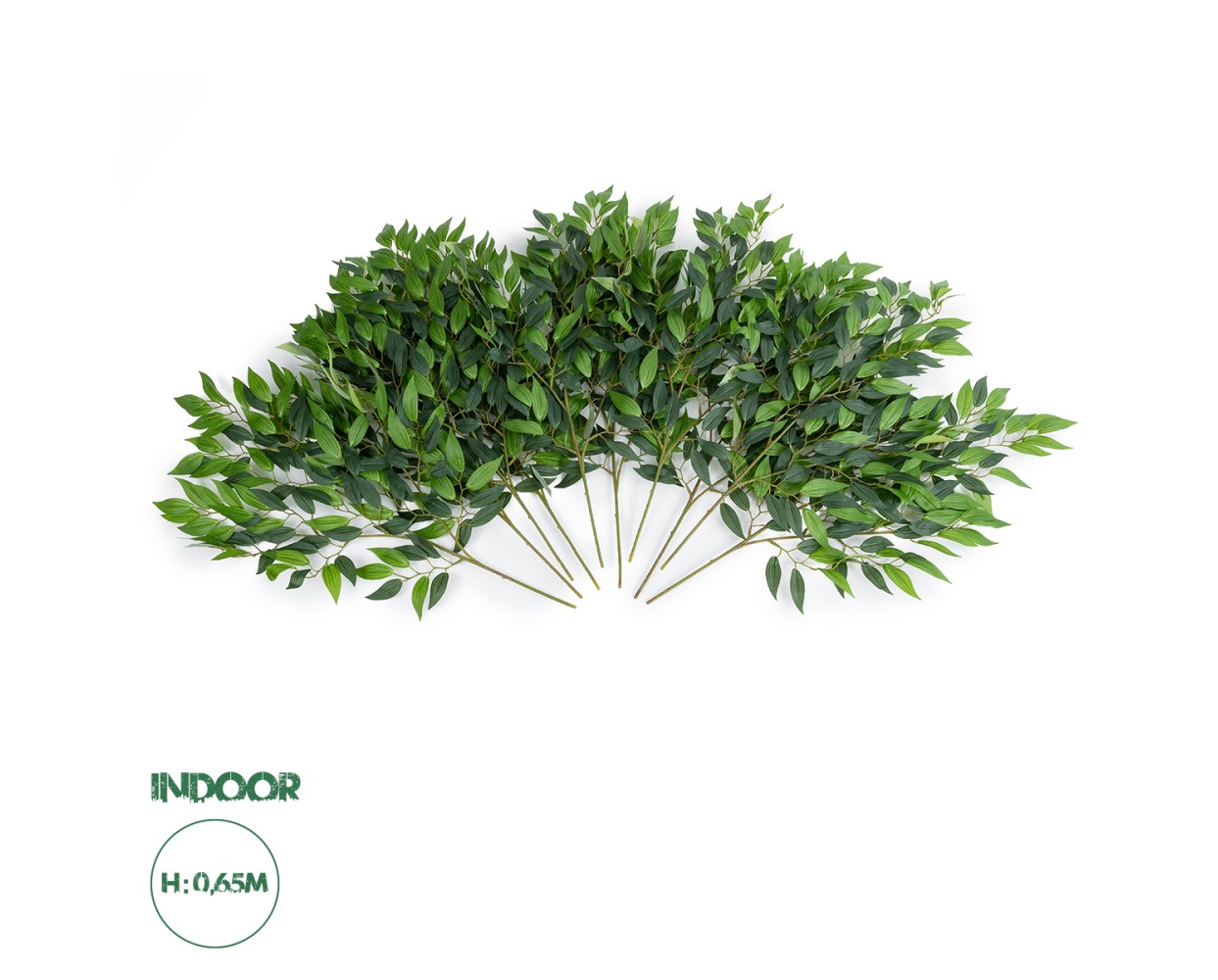 GloboStar® Artificial Garden LAUREL BRANCH 20231 10 x Τεχνητά Διακοσμητικά Κλαδία Δάφνης Π50 x Υ65cm