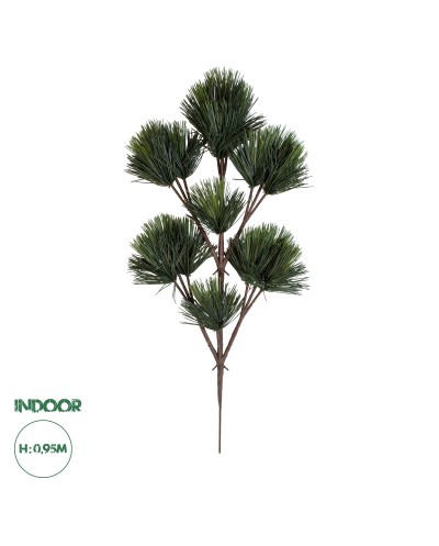 GloboStar® Artificial Garden PINUS MASSONIANA BRANCH 20218 Τεχνητό Διακοσμητικό Κλαδί Πεύκου Π52 x Υ95cm