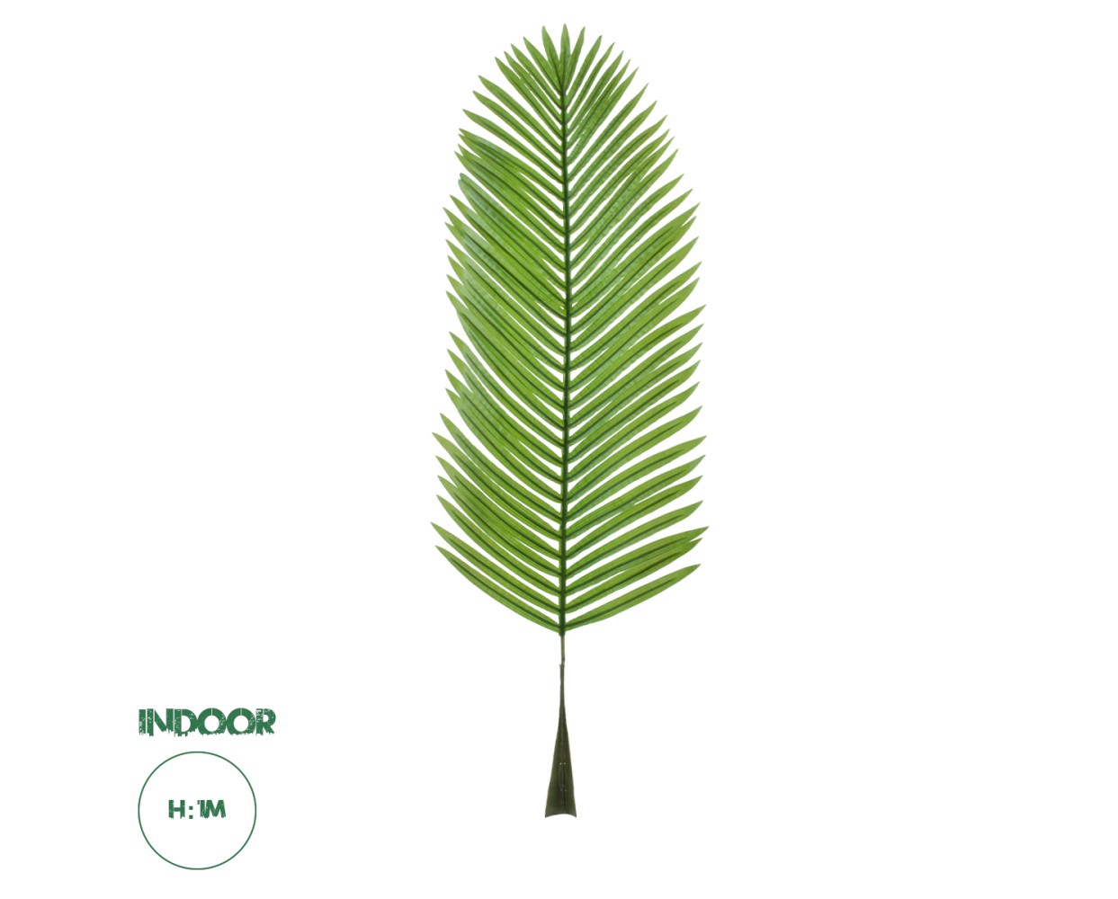 GloboStar® Artificial Garden ARECA PALM LEAF 20175 - Τεχνητό Διακοσμητικό Φύλο Φοινικόδεντρου Αρέκα Π45 x Υ100cm