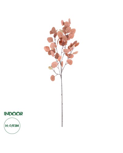 GloboStar® Artificial Garden EUCALYPTUS BRANCH 20257 Τεχνητό Διακοσμητικό Κλαδί Ευκάλυπτου Π27 x Υ93cm