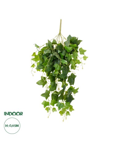 GloboStar® Artificial Garden IVY HANGING BRANCH 20253 Τεχνητό Διακοσμητικό Κρεμαστό Φυτό Κισσός Υ130cm