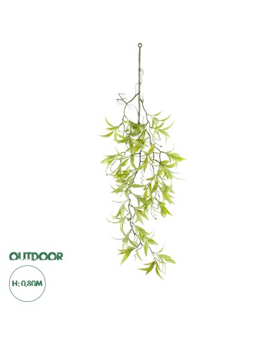 GloboStar® Artificial Garden SALIX MATSUDANA HANGING BRANCH 20414 Τεχνητό Διακοσμητικό Κρεμαστό Φυτό Ιτέα Υ80cm