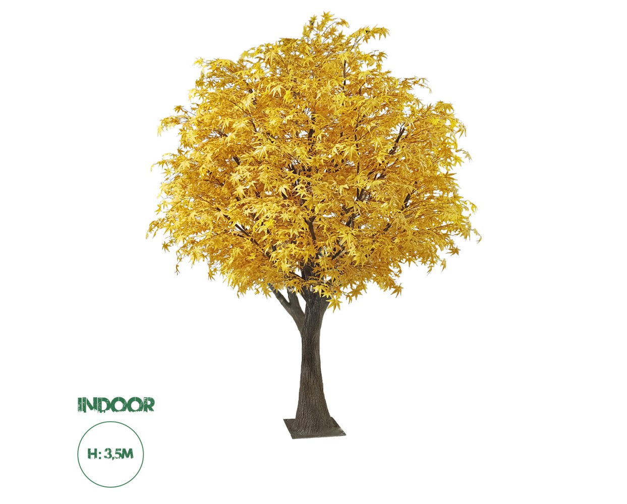 GloboStar® Artificial Garden WINTER MAPLE TREE 20364 Τεχνητό Διακοσμητικό Δέντρο Χειμωνιάτικος Σφένδαμος Υ350cm