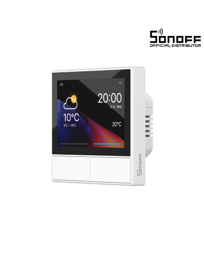 GloboStar® 80096 SONOFF NSPanel-EUW - Wi-Fi Smart Scene Wall Switch (86/EU Type) - Integrated HMI Touch Panel -  Smart Controller & Gateway for All Smart Devises