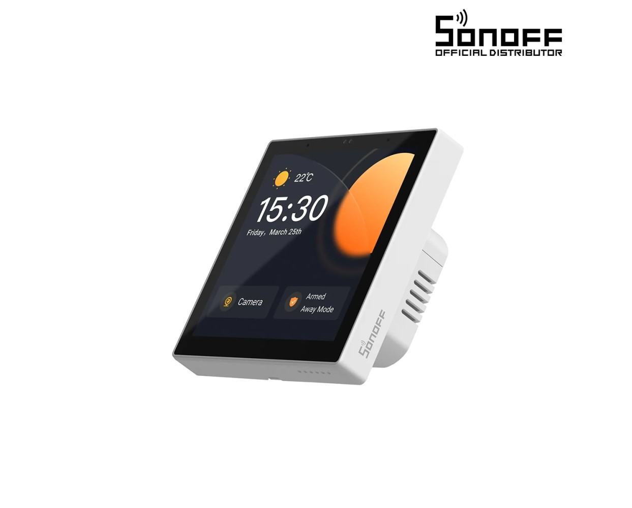 GloboStar® 80095 SONOFF NSPanel86PW Wi-Fi & Zigbee 3.0 Smart Scene Wall Switch (86/EU Type) - AC 100-240V - Integrated HMI Touch Panel - Smart Controller & Gateway for All Smart Devises