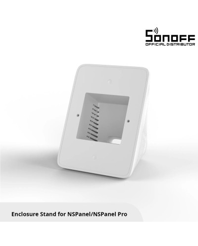 GloboStar® 80076 SONOFF StandB Enclosure Stand for NSPanel Pro or NSPanel White - Βάση για NSPanel Pro η NSPanel Λευκό