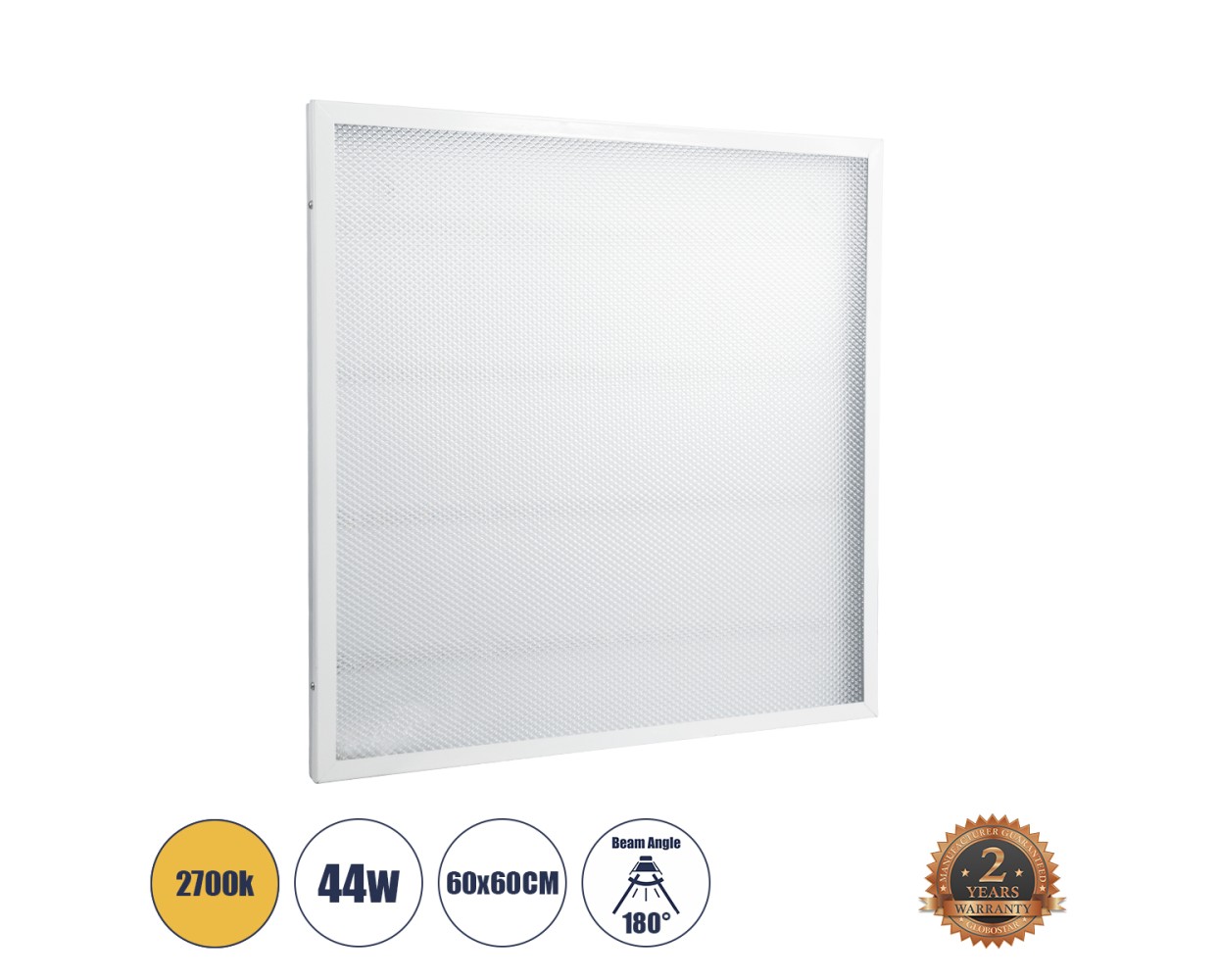 GloboStar® 60217 LED Panel Transparent 60x60cm 44W 3960lm