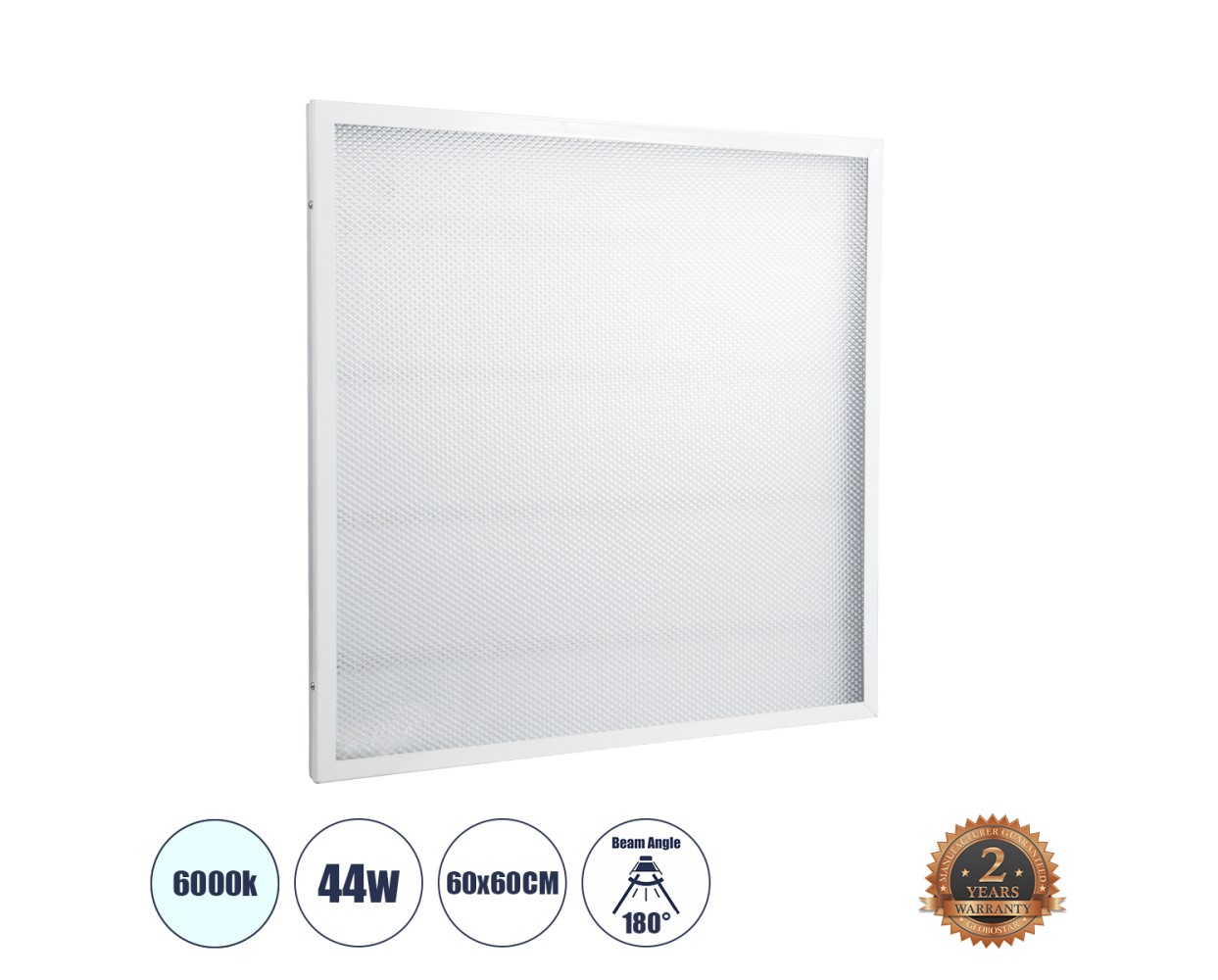 GloboStar® 60215 LED Panel Transparent 60x60cm 44W 4400lm