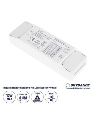 GloboStar® 73132 TE-12A-L SKYDANCE AC Triac Dimmable