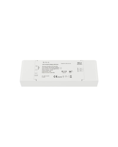 GloboStar® 73129 TE-75-12 SKYDANCE AC Triac Dimmer Push