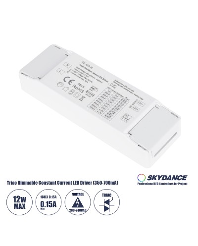 GloboStar® 73131 TE-12A-H SKYDANCE AC Triac Dimmable