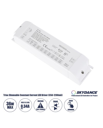 GloboStar® 73135 TE-36A SKYDANCE AC Triac Dimmable Constant