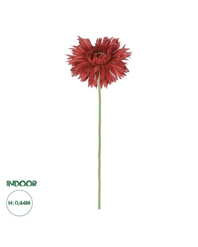 GloboStar® Artificial Garden RED GERBERA BRANCH 21207