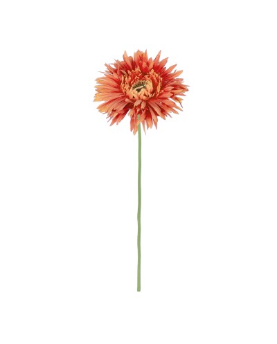 GloboStar® Artificial Garden ORANGE  ROSE BRANCH 21206