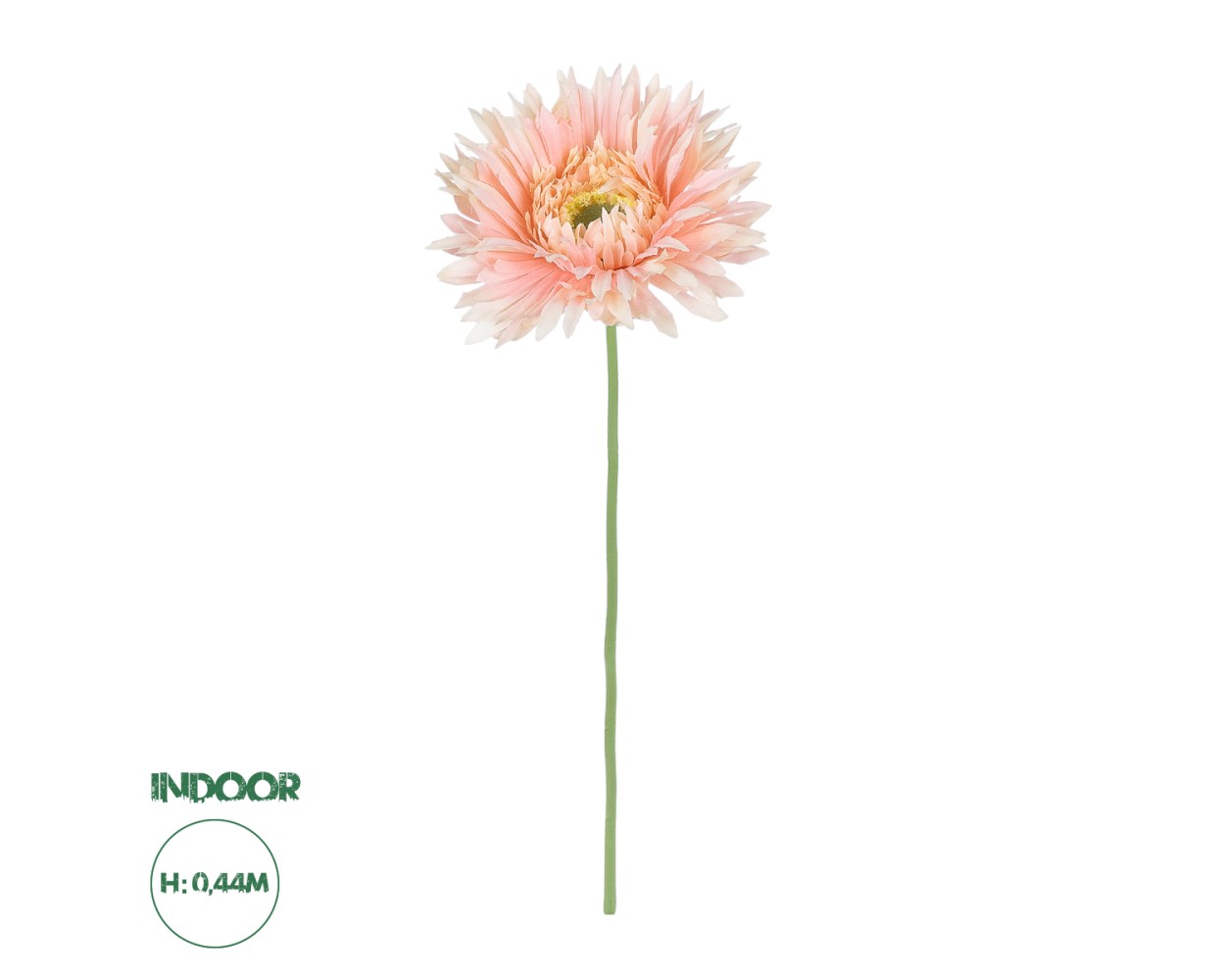 GloboStar® Artificial Garden PINK GERBERA  BRANCH 21205