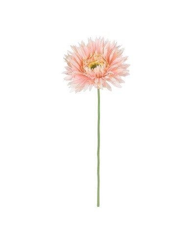 GloboStar® Artificial Garden PINK GERBERA  BRANCH 21205