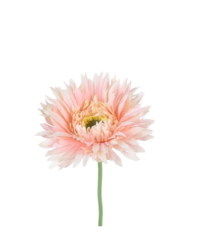 GloboStar® Artificial Garden PINK GERBERA  BRANCH 21205