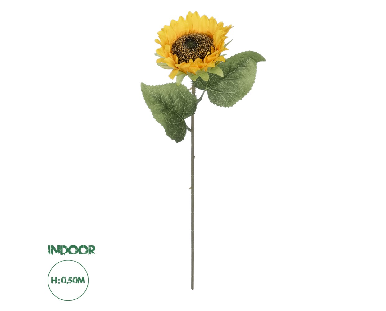 GloboStar® Artificial Garden YELLOW SUNFLOWER  BRANCH 21212