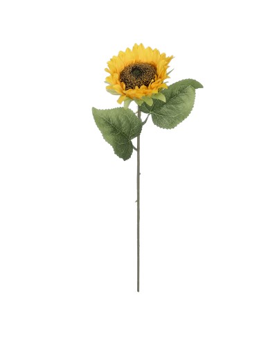 GloboStar® Artificial Garden YELLOW SUNFLOWER  BRANCH 21212