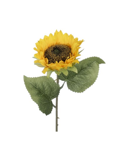 GloboStar® Artificial Garden YELLOW SUNFLOWER  BRANCH 21212