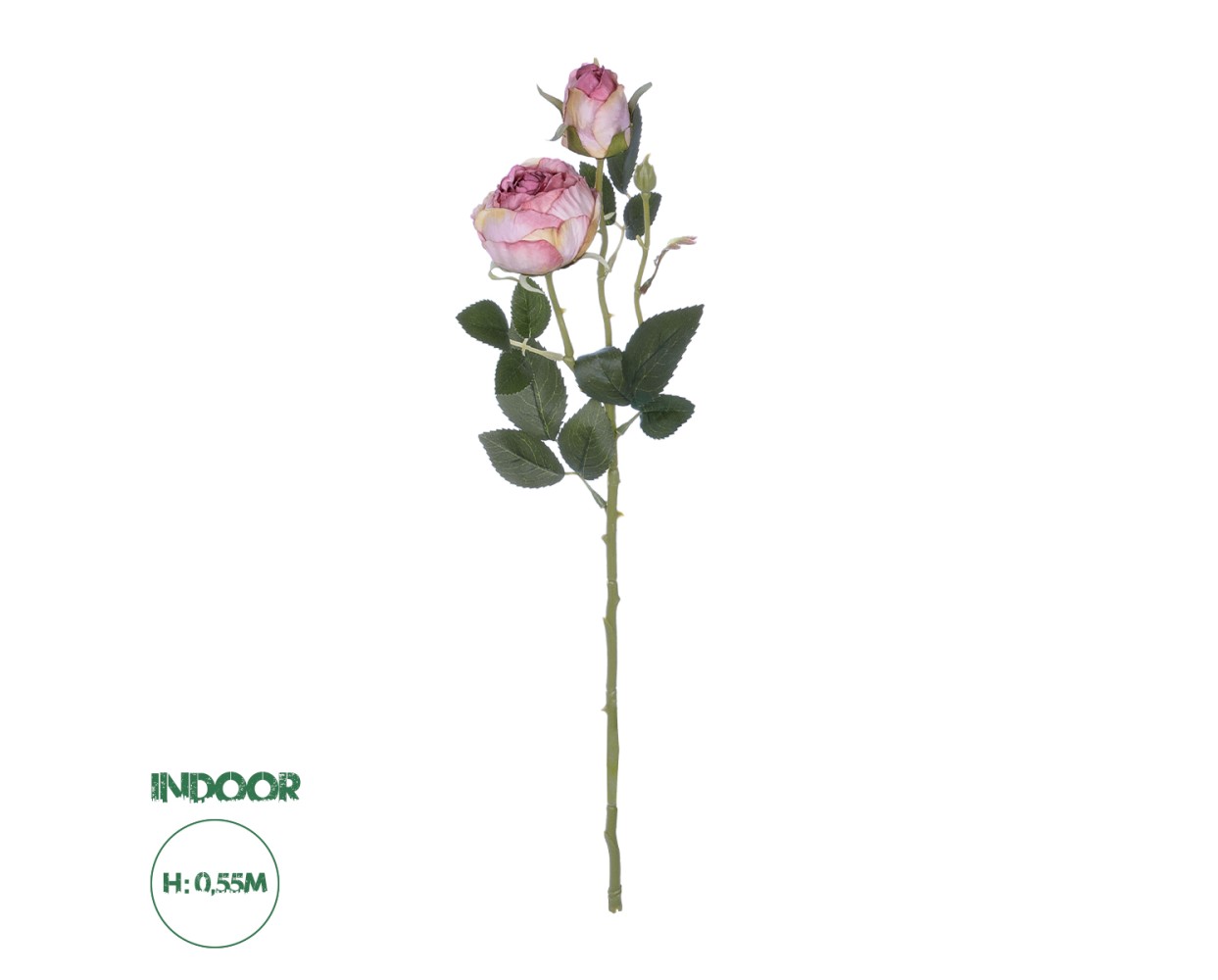 GloboStar® Artificial Garden PINK DAMASK CLIMBING ROSE