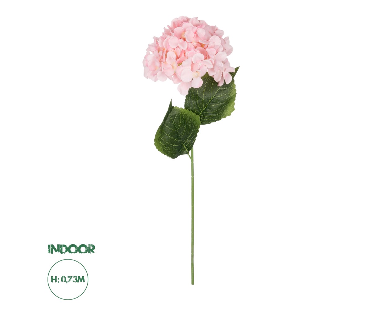 GloboStar® Artificial Garden PINK HYDRANGEA BRANCH 21143