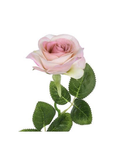 GloboStar® Artificial Garden LIGHT PINK ROSE  BRANCH 21137