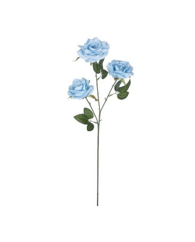 GloboStar® Artificial Garden SKY BLUE CLIMBING ROSE BRANCH