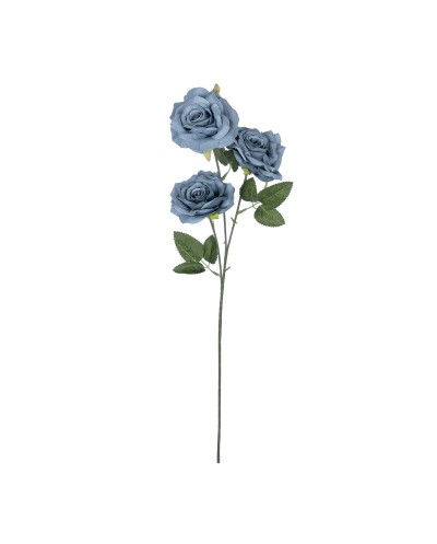 GloboStar® Artificial Garden GREY BLUE CLIMBING ROSE BRANCH