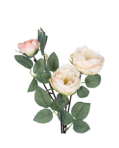 GloboStar® Artificial Garden CHAMPAGNE CLIMBING ROSE BRANCH