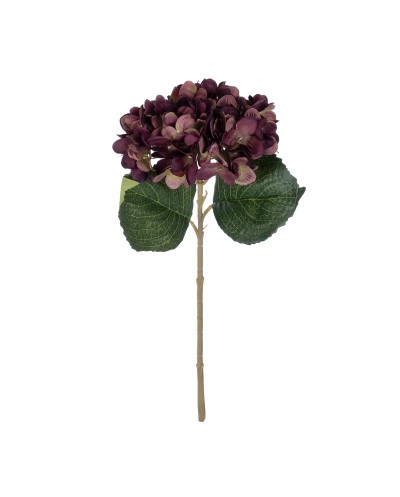 GloboStar® Artificial Garden DARK RED HYDRANGEA BRANCH