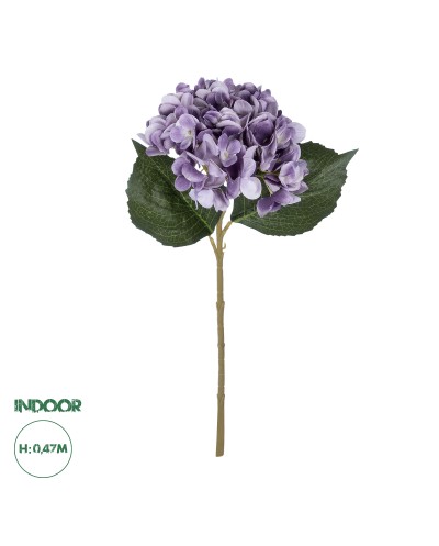 GloboStar® Artificial Garden PURPLE HYDRANGEA BRANCH 21181