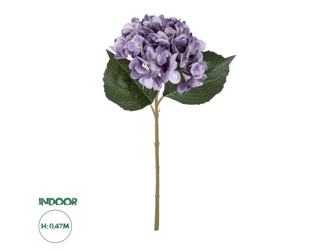 GloboStar® Artificial Garden PURPLE HYDRANGEA BRANCH 21181