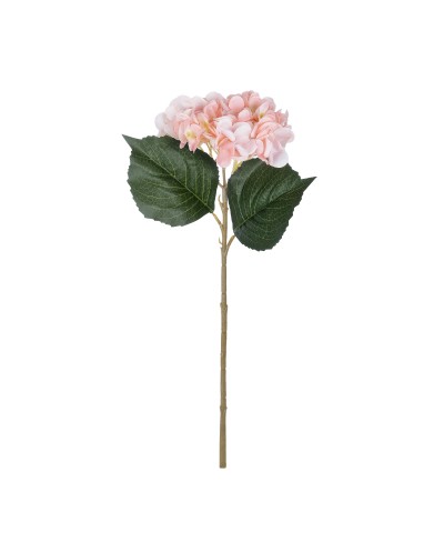 GloboStar® Artificial Garden SALMON HYDRANGEA BRANCH 21175