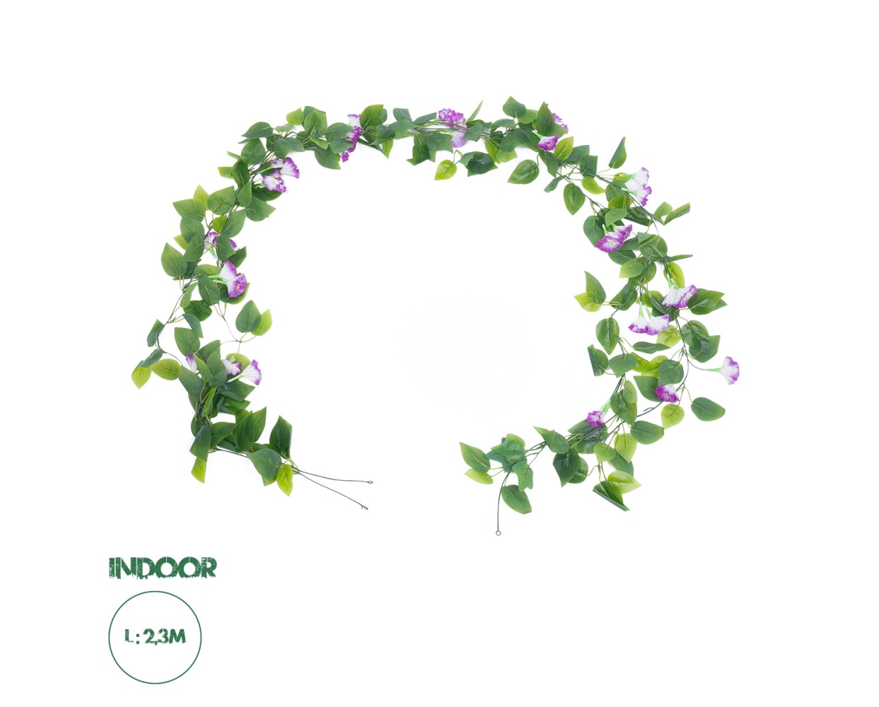 GloboStar® Artificial Garden MORNING GLORY GARLAND 21152