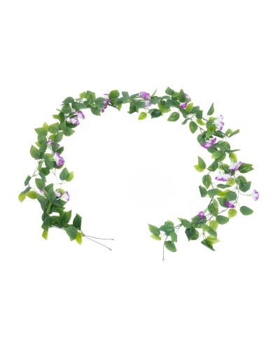 GloboStar® Artificial Garden MORNING GLORY GARLAND 21152